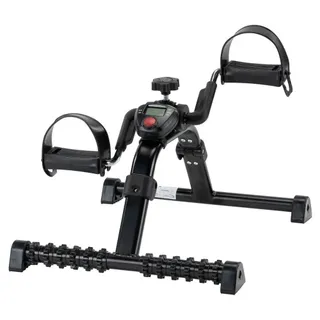 Fietstrainer / Pedaaltrainer met massage rollen en digitaal display